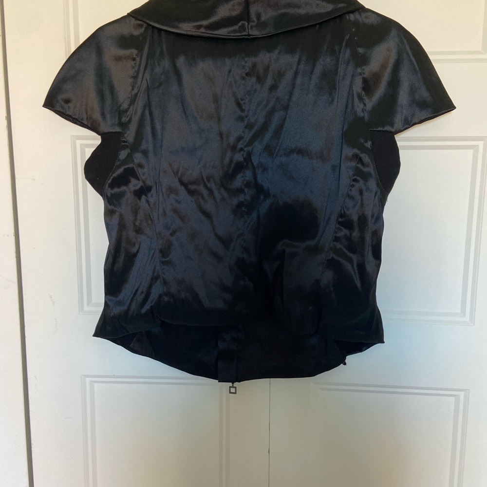 Sarah Pacini Black Satin - Picture 3 of 6